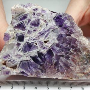 Amethyst Schlottwitz Osterzgebirge Sachsen ANSCHLIFF 8,5 x 6,0CM !!!